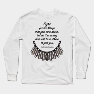 Ruth Bader Ginsburg Long Sleeve T-Shirt